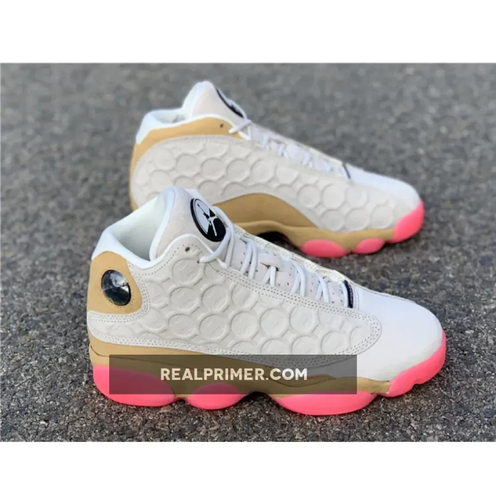 AIR JORDAN 13 RETRO CHINESE NEW YEAR PALE IVORY/PINK CW4409-100