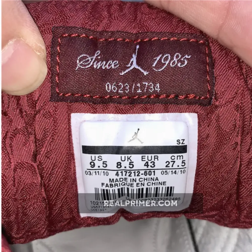 AIR JORDAN 13 RETRO PREMIO BIN 23 WHITE/ORANGE 417212-601