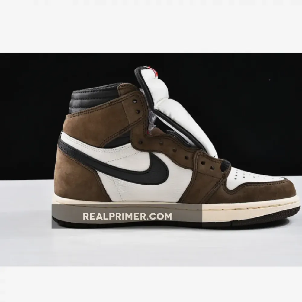 AIR JORDAN 1 HIGH OG TRAVIS SCOTT SP DARK MOCHA/WHITE CD4487-100
