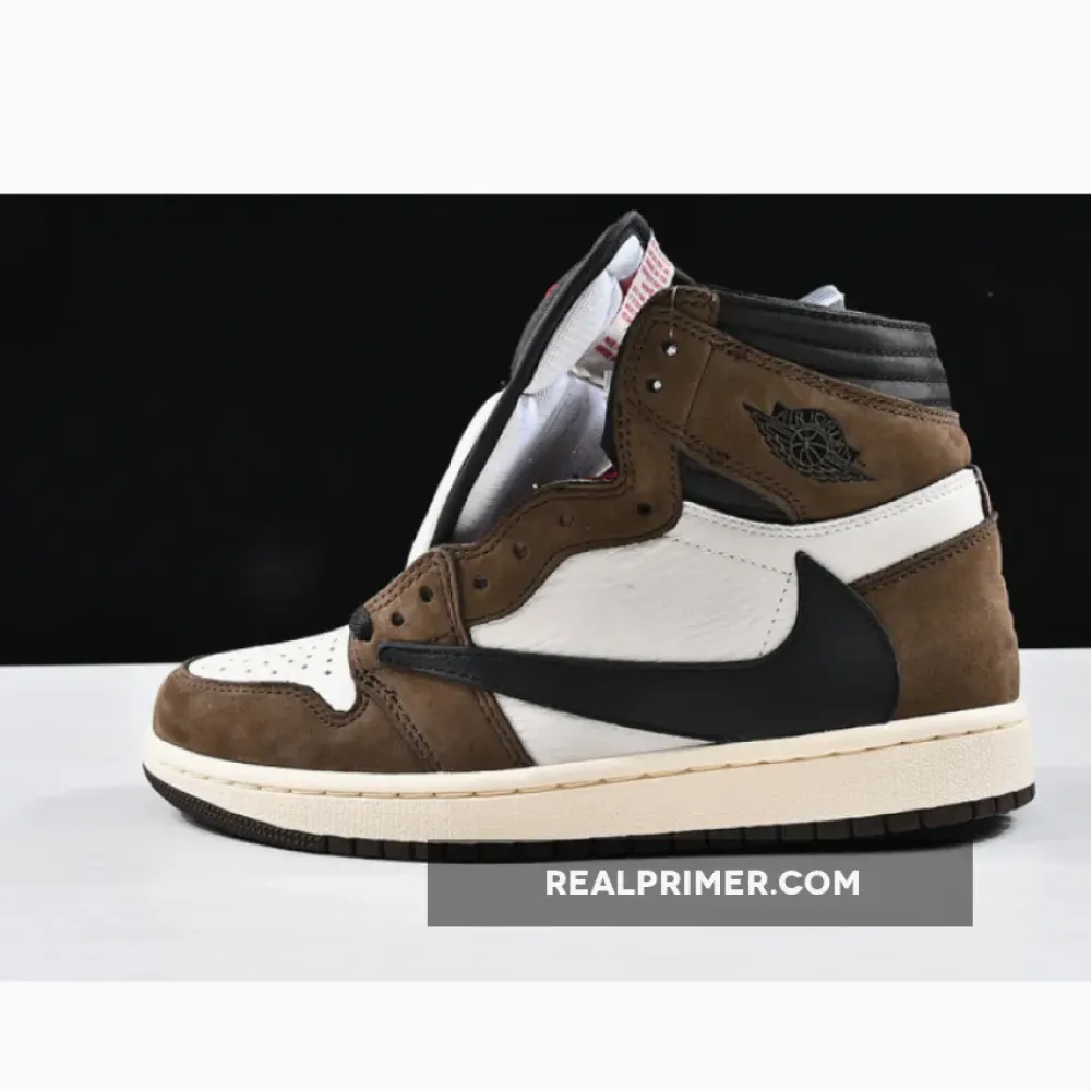 AIR JORDAN 1 HIGH OG TRAVIS SCOTT SP DARK MOCHA/WHITE CD4487-100