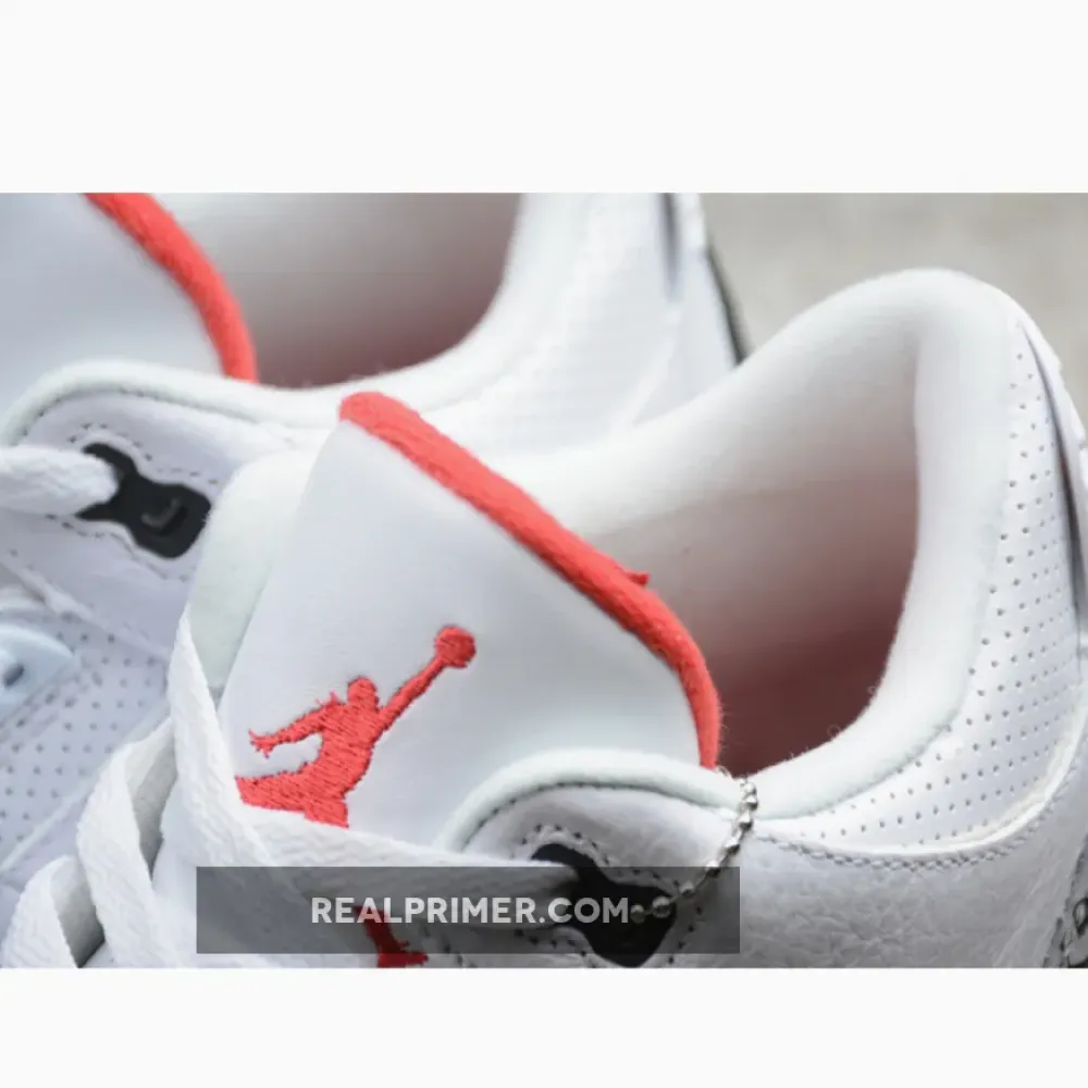 ST AIR JORDAN 3 RETRO FREE THROW LINE WHITE CEMENT WHITE/BLACK 923096-101