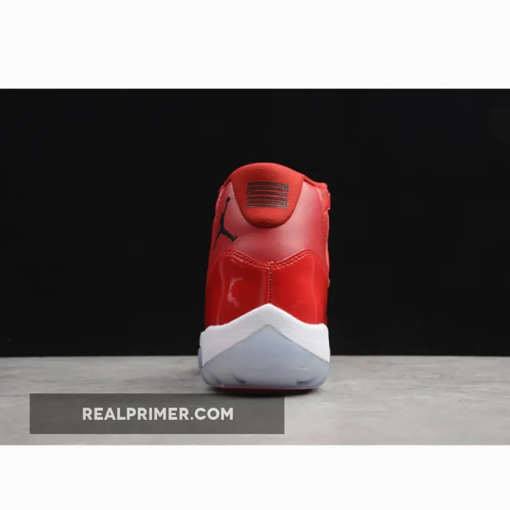 CJ AIR JORDAN 11 RETRO WIN LIKE 96 GYM RED/BLACK-WHITE 378037-623