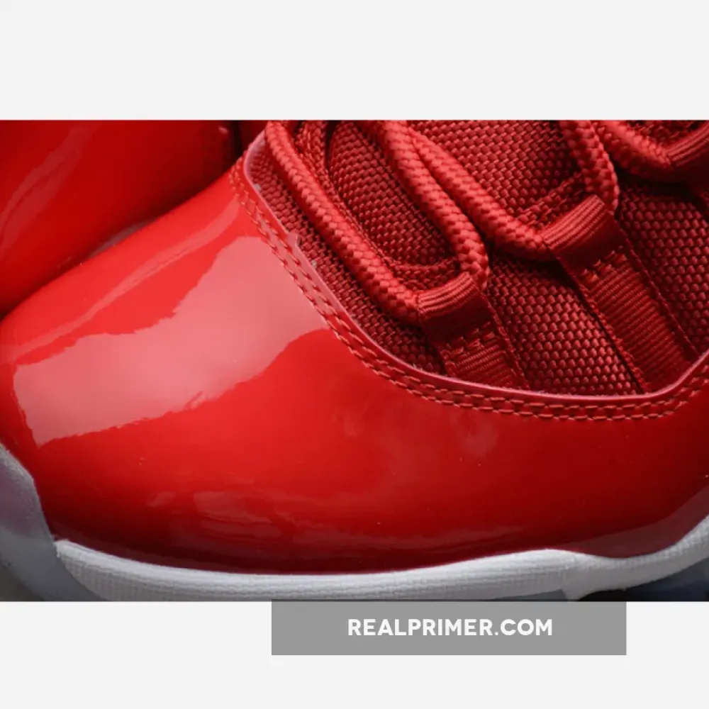 CJ AIR JORDAN 11 RETRO WIN LIKE 96 GYM RED/BLACK-WHITE 378037-623