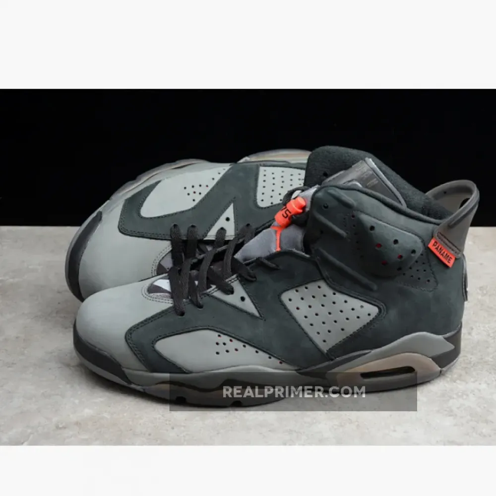GZ AIR JORDAN 6 RETRO PSG PARIS SAINT-GERMAIN IRON GREY/BLACK CK1229-001