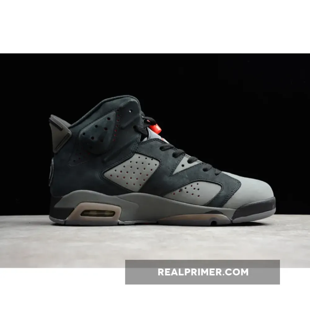 GZ AIR JORDAN 6 RETRO PSG PARIS SAINT-GERMAIN IRON GREY/BLACK CK1229-001