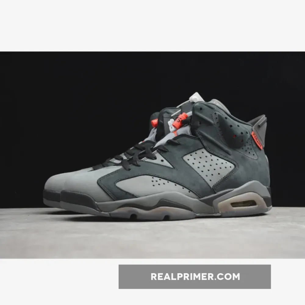 GZ AIR JORDAN 6 RETRO PSG PARIS SAINT-GERMAIN IRON GREY/BLACK CK1229-001