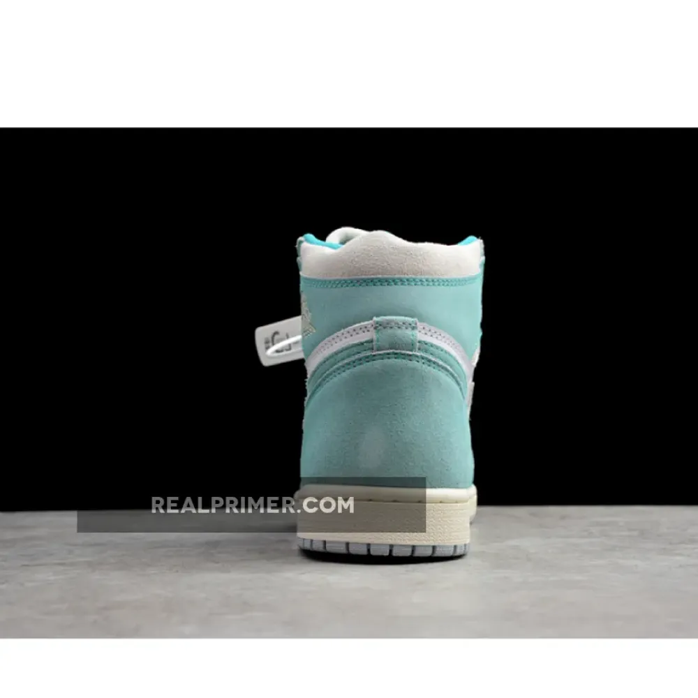 CJ AIR JORDAN 1 RETRO HIGH TURBO GREEN/SAIL-WHITE 555088-311