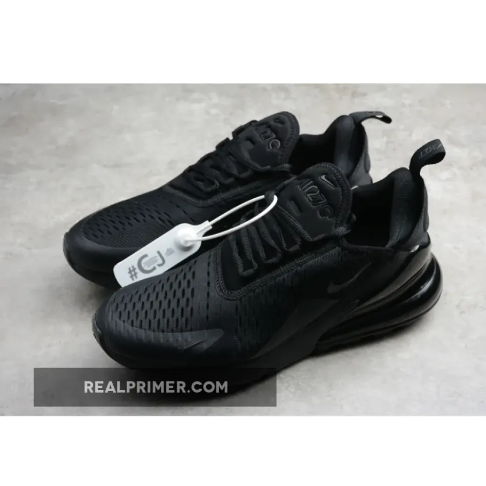 CJ AIR MAX 270 SHOES BLACK/BLACK-BLACK AH8050-005