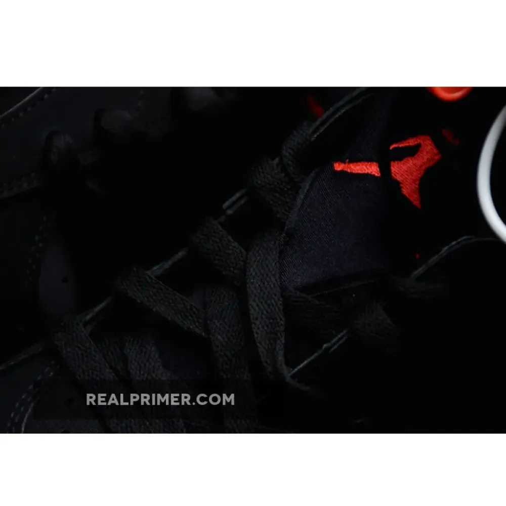 CJ AIR JORDAN 6 RETRO BLACK/INFRARED-2019 RELEASE 384664-060