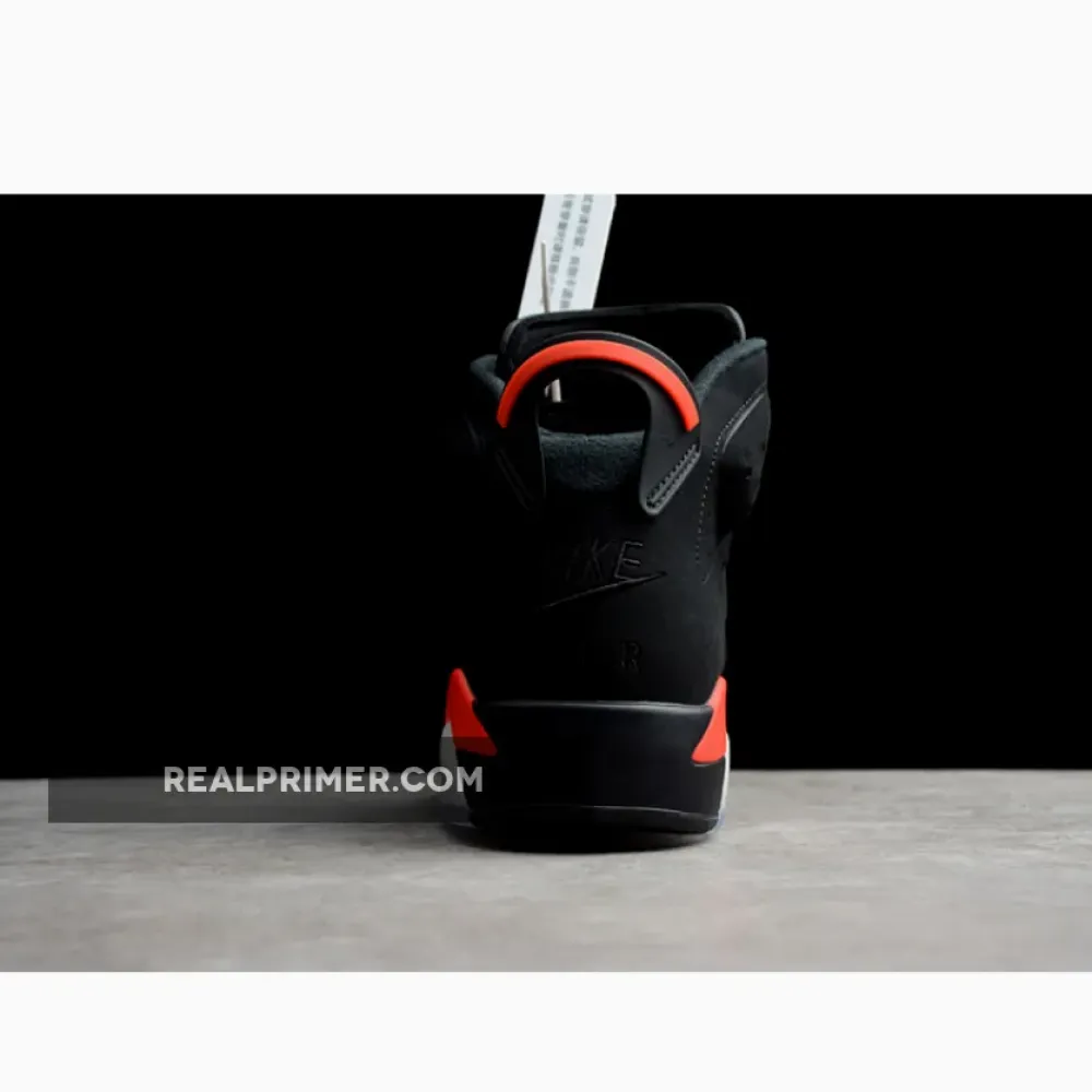 CJ AIR JORDAN 6 RETRO BLACK/INFRARED-2019 RELEASE 384664-060