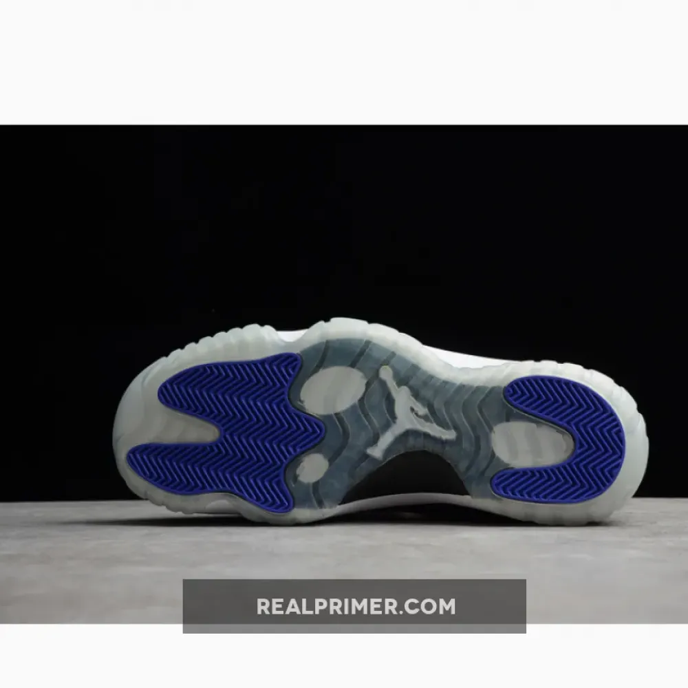 CJ AIR JORDAN 11 RETRO CONCORD (2018) WHITE/BLACK-CONCORD 378037-100