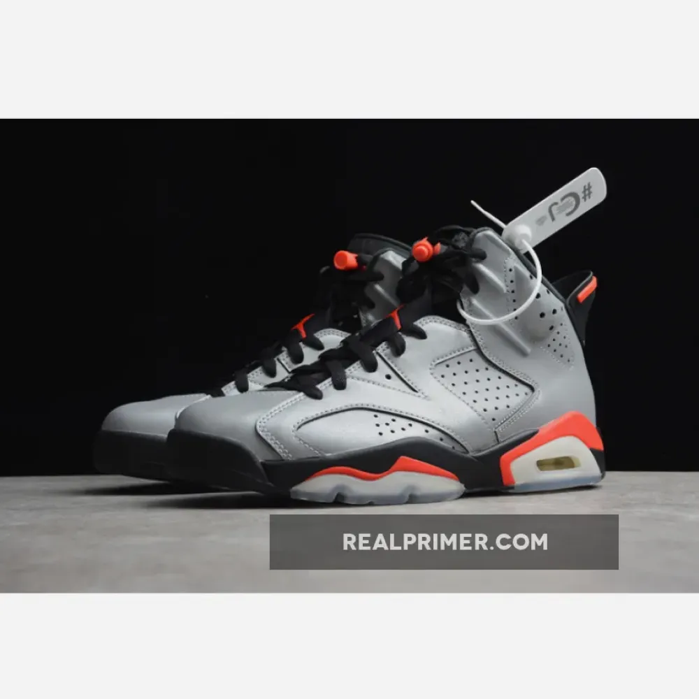 CJ AIR JORDAN 6 RETRO SP A CHAMPION REFLECT SILVER/INFRARED-BLACK CI4072-001