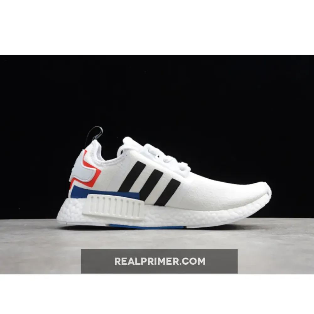 NMD R1 SHOES OFF WHITE/CORE BLACK/LUSH BLUE EF0753