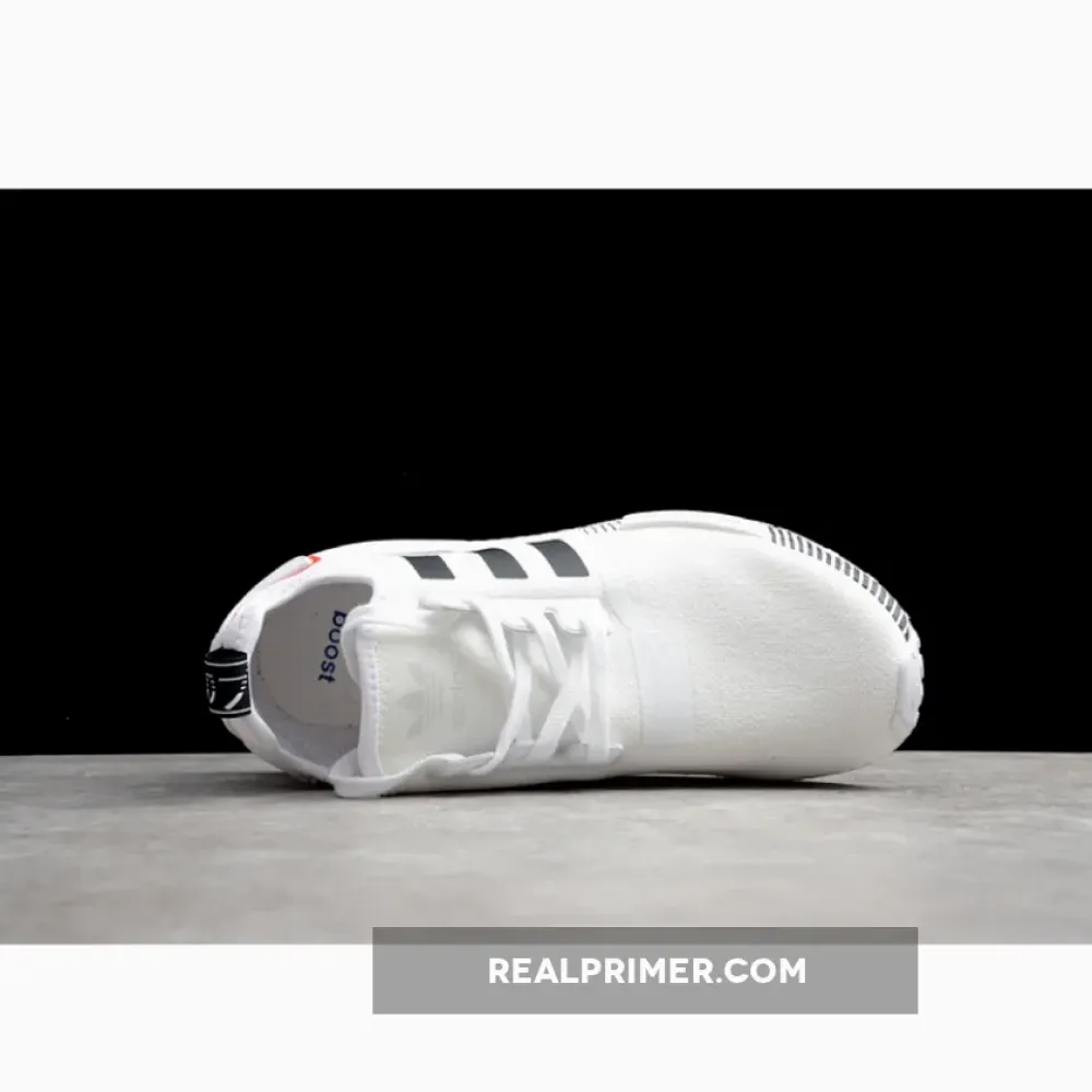 NMD R1 SHOES OFF WHITE/CORE BLACK/LUSH BLUE EF0753