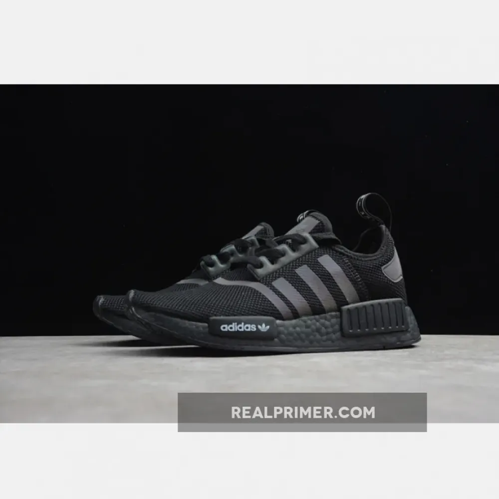 NMD R1 XENO PACK-BLACK SHOES BLACK/RED/WHITE F97419