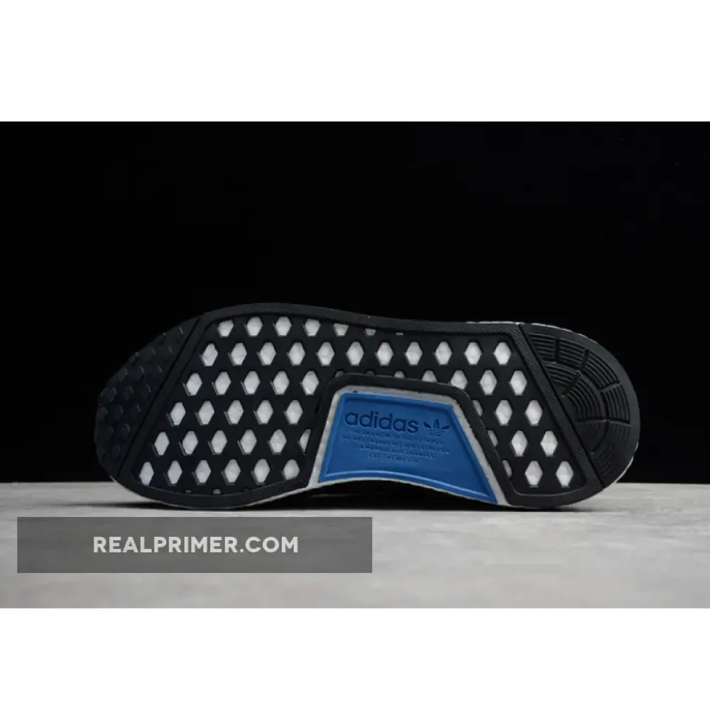 NMD R1 SHOES BLACK/WHITE/BLUE S779162