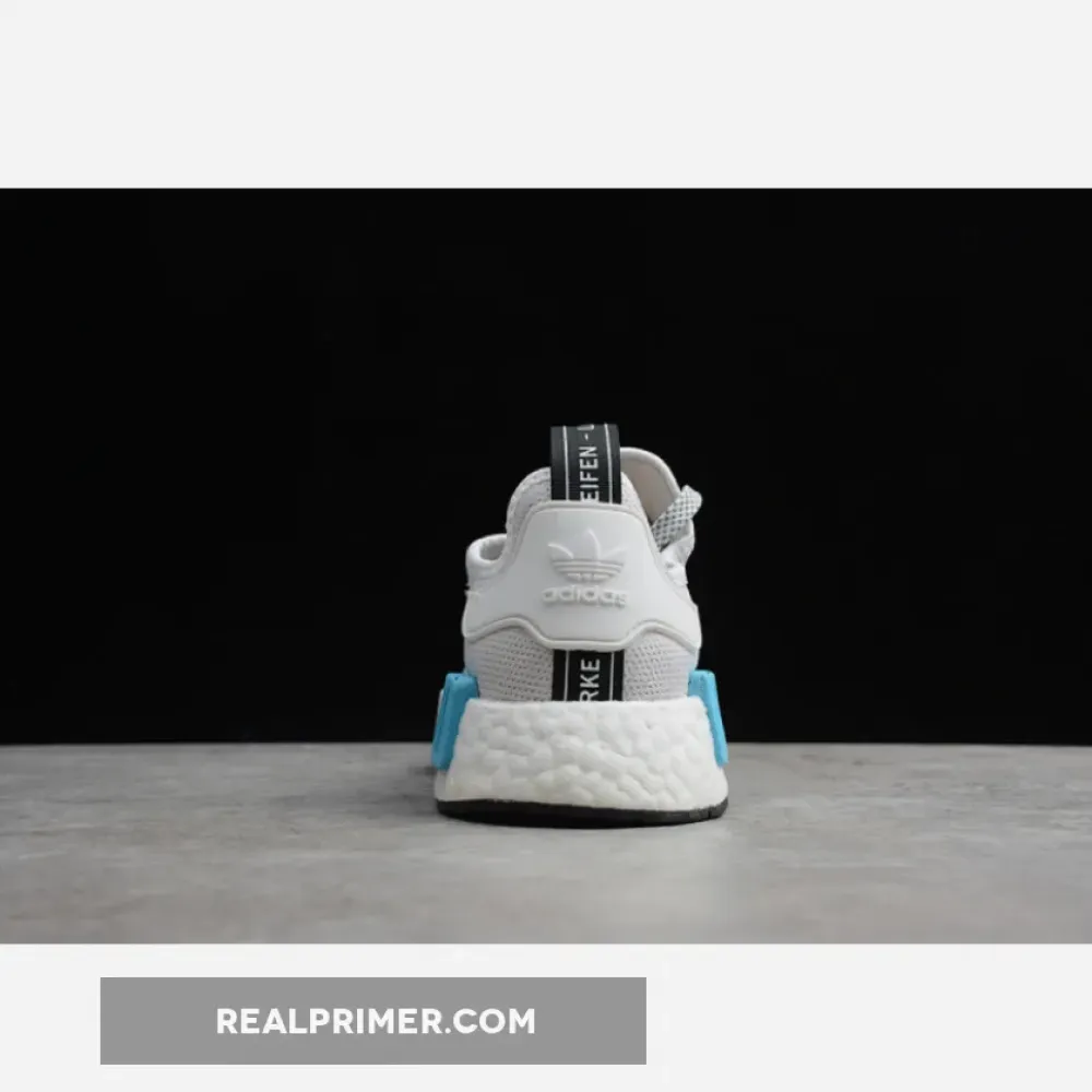 NMD R1 SHOES LIGHT GREY/WHITE-BLUE S31511