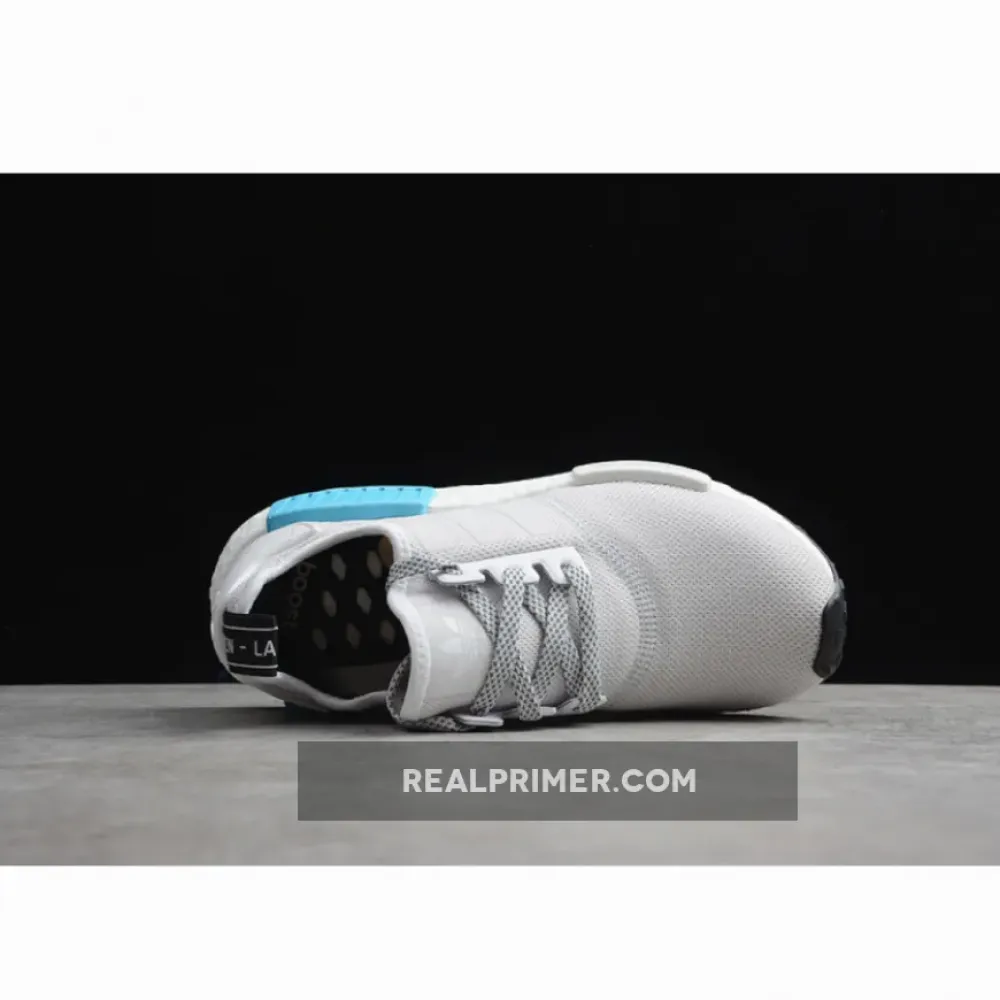 NMD R1 SHOES LIGHT GREY/WHITE-BLUE S31511