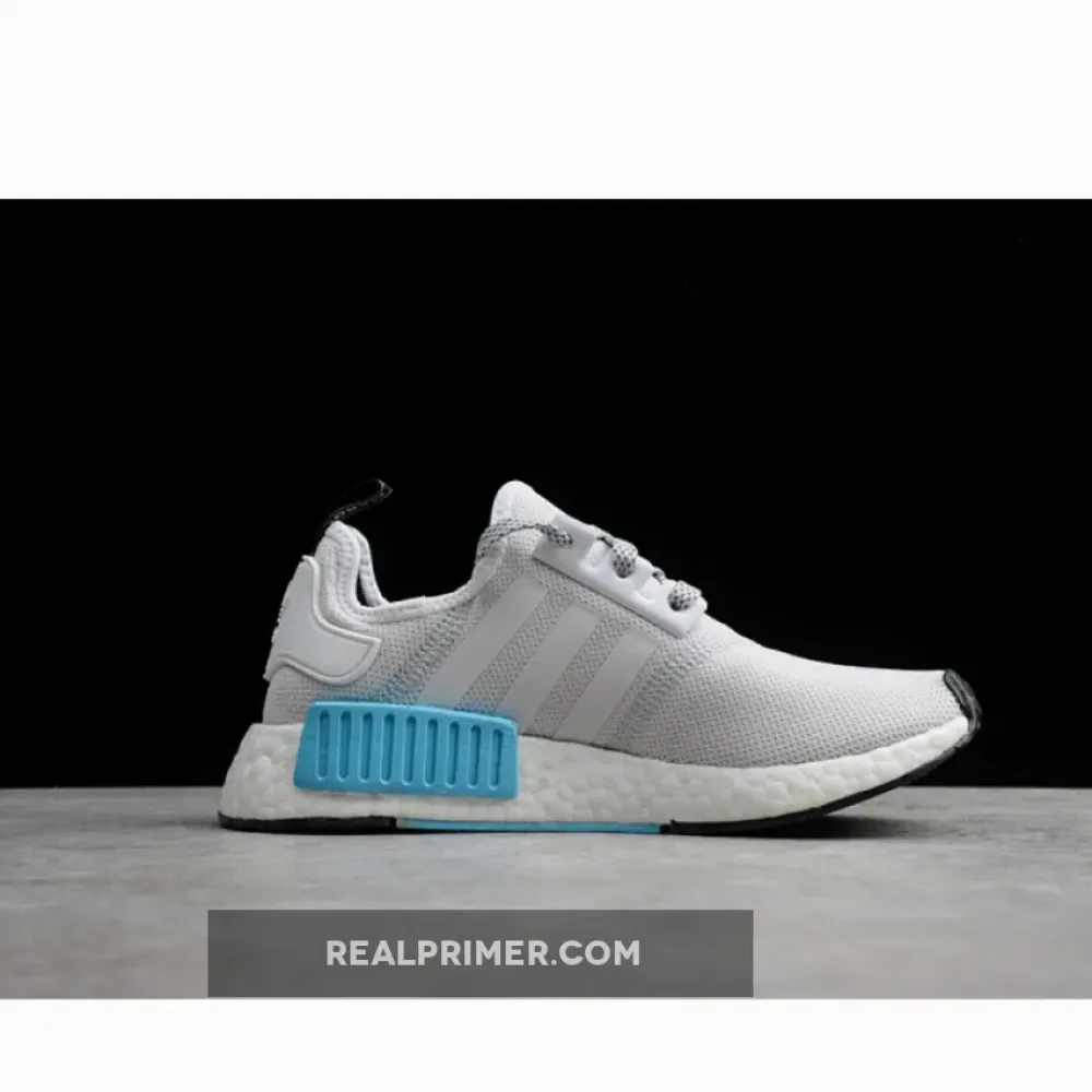 NMD R1 SHOES LIGHT GREY/WHITE-BLUE S31511