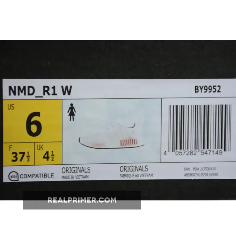NMD R1 SHOES CLOUD WHITE/CLOUD WHITE/ICEY PINK BY9952
