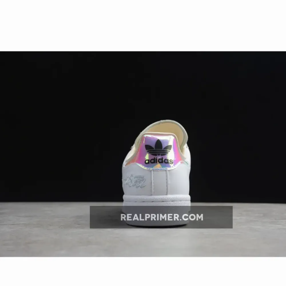 SUPERSTAR SHOES CLOUD WHITE/SILVER METALLIC/ECRU TINT EF3642