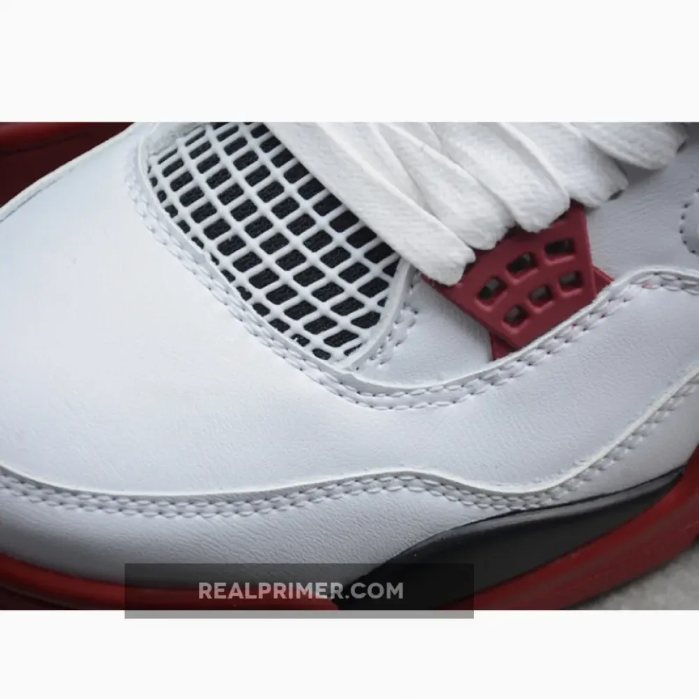 AIR JORDAN 4 RETRO FIRE RED WHITE/CLARET RED-BLACK 84-82-93