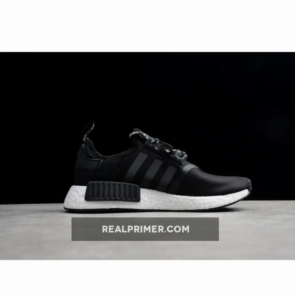 THE NMD R1 CORE BLACK/CORE BLACK-FTWR WHITE 1-110