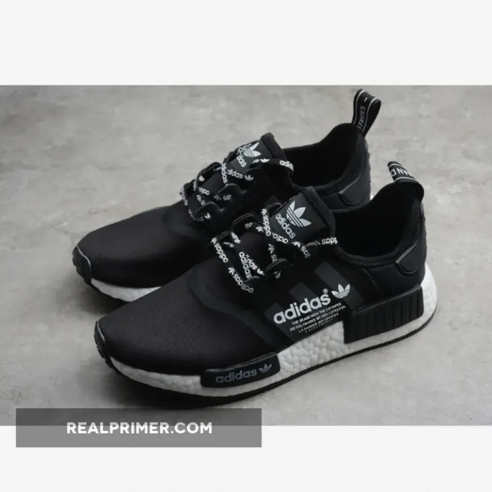 THE NMD R1 CORE BLACK/CORE BLACK-FTWR WHITE 1-110