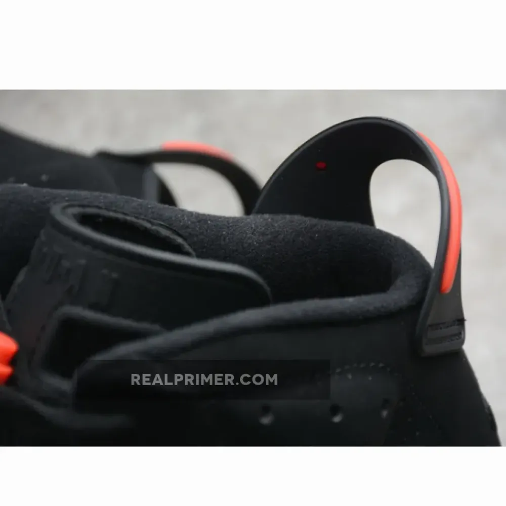ST AIR JORDAN 6 RETRO BLACK/INFRARED-2019 RELEASE OG00208