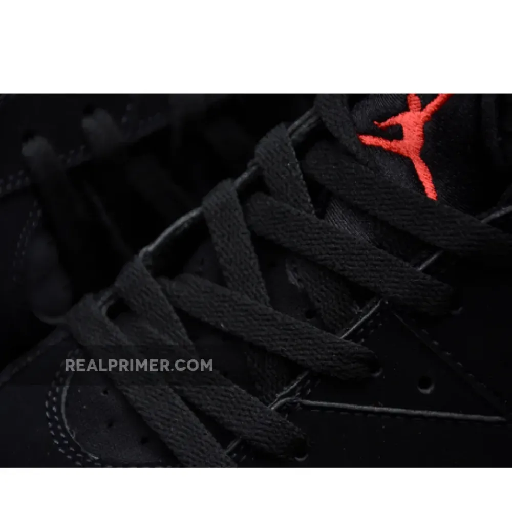 ST AIR JORDAN 6 RETRO BLACK/INFRARED-2019 RELEASE OG00208