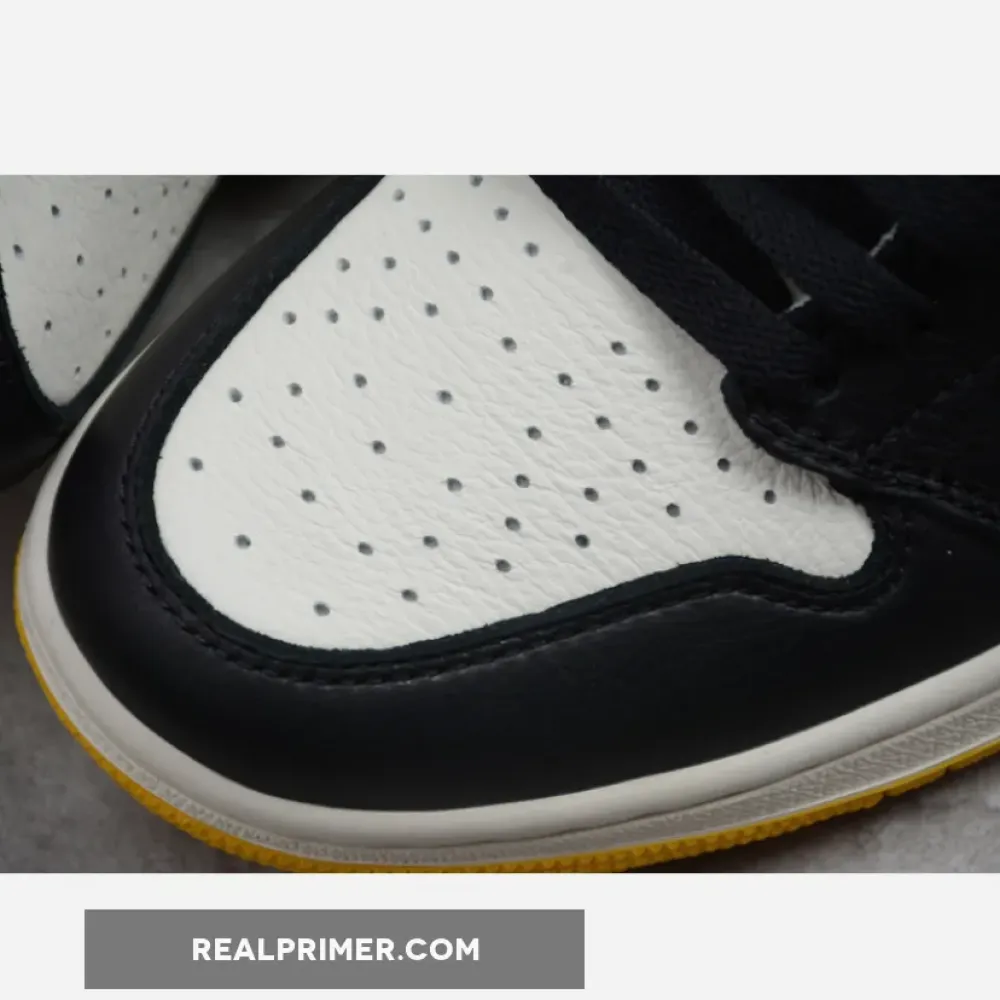 ST JORDAN 1 RETRO HIGH NOT FOR RESALE SAIL/BLACK/VARSITY MAIZE 861428-107