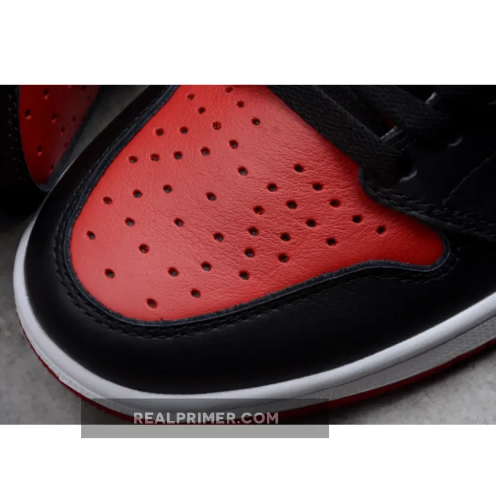 ST AIR JORDAN 1 RETRO HIGH OG BANNED BLACK/VARSITY RED OGHP00270