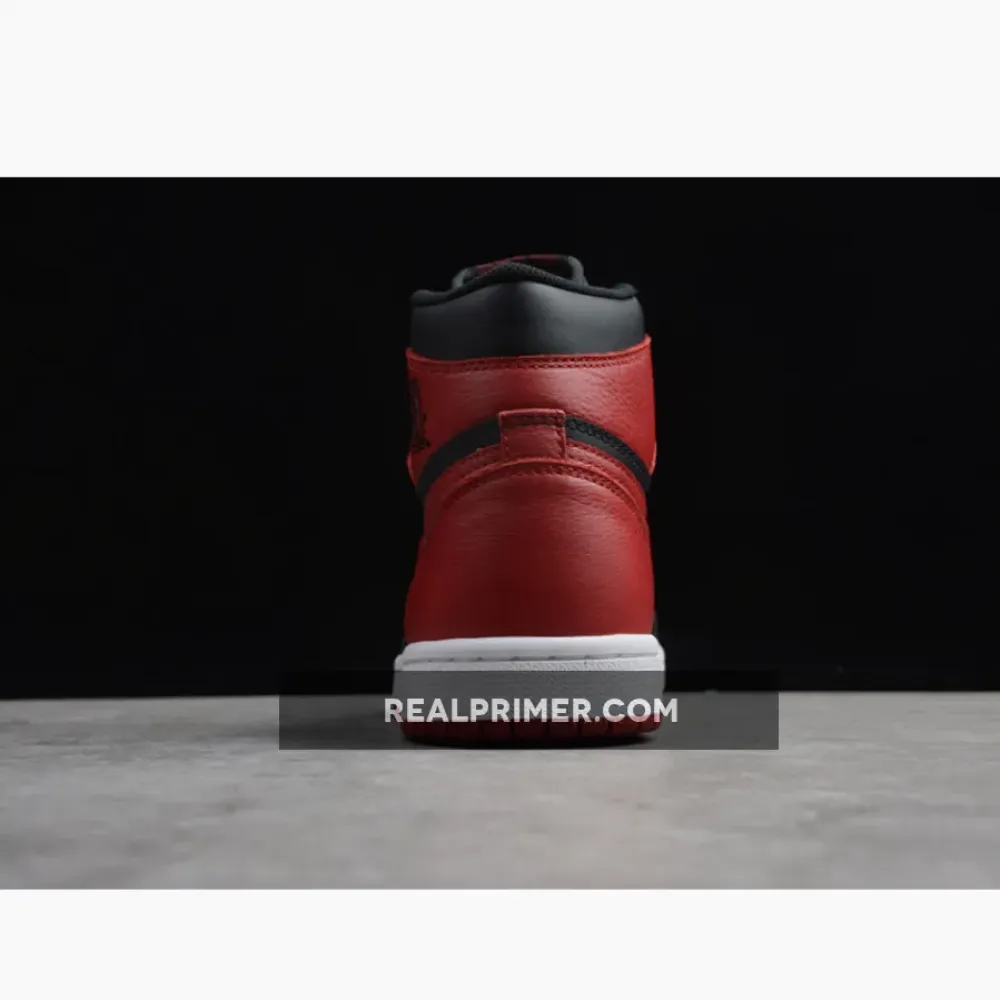 ST AIR JORDAN 1 RETRO HIGH OG BANNED BLACK/VARSITY RED OGHP00270