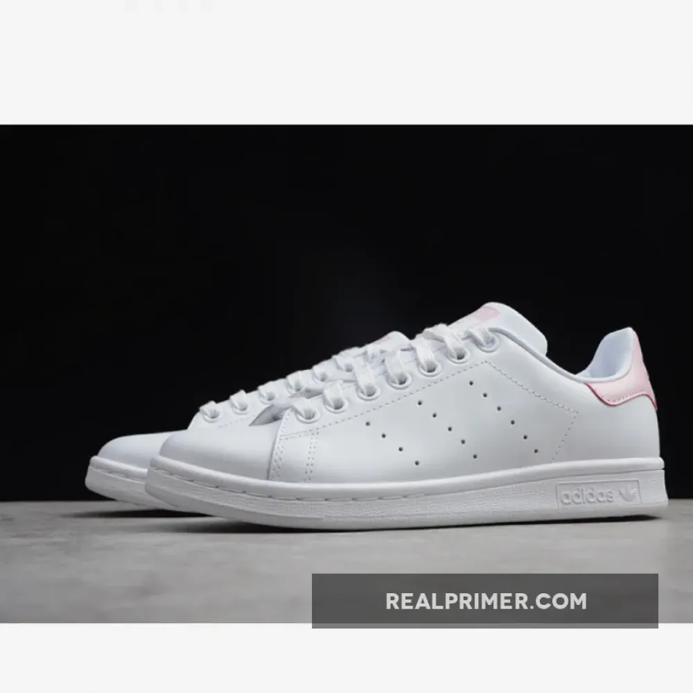STAN SMITH CLASSIC WHITE/WHITE/PINK BA9946