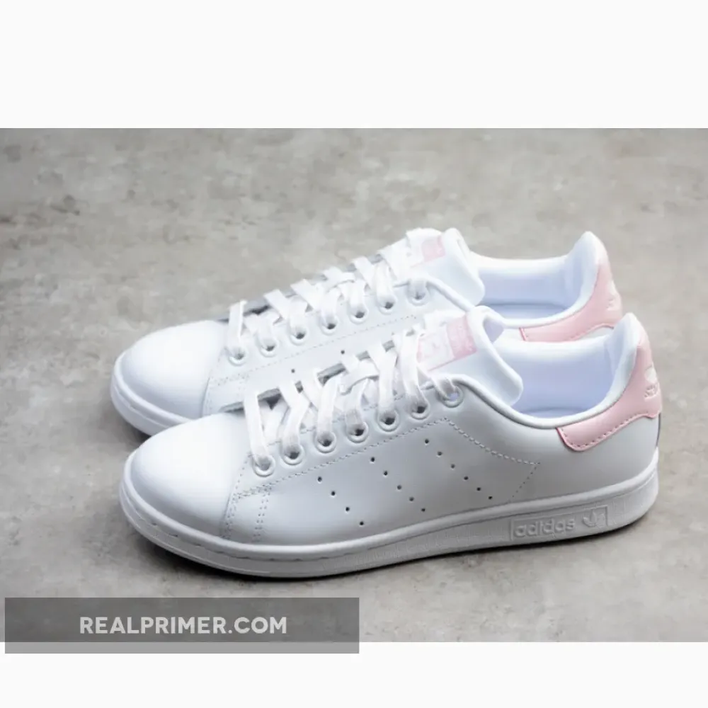 STAN SMITH CLASSIC WHITE/WHITE/PINK BA9946