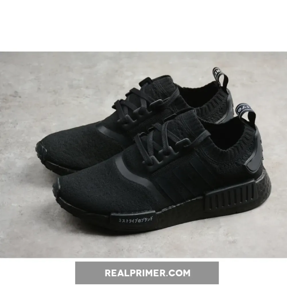 NMD R1 PK BOOST PRIMEKNIT SYNTHETICS JAPAN BLACK OG130