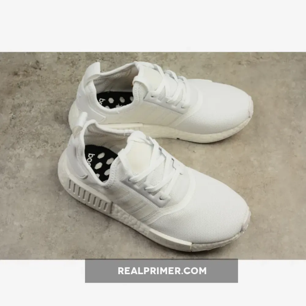 NMD R1 BOOST SYNTHETICS TRIPLE WHITE/WHITE BA7245