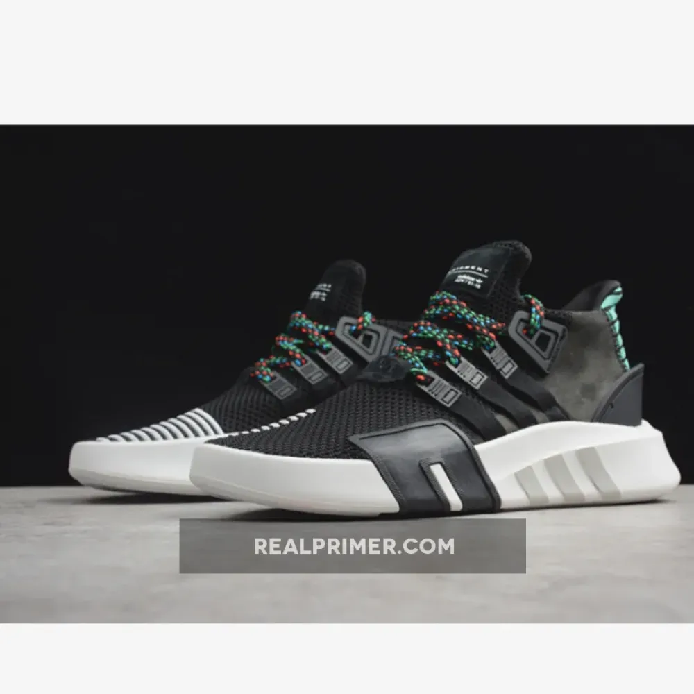 EQUIPMENT EQT BASKETBALL ADV CORE BLACK/SUB GREEN CQ2993