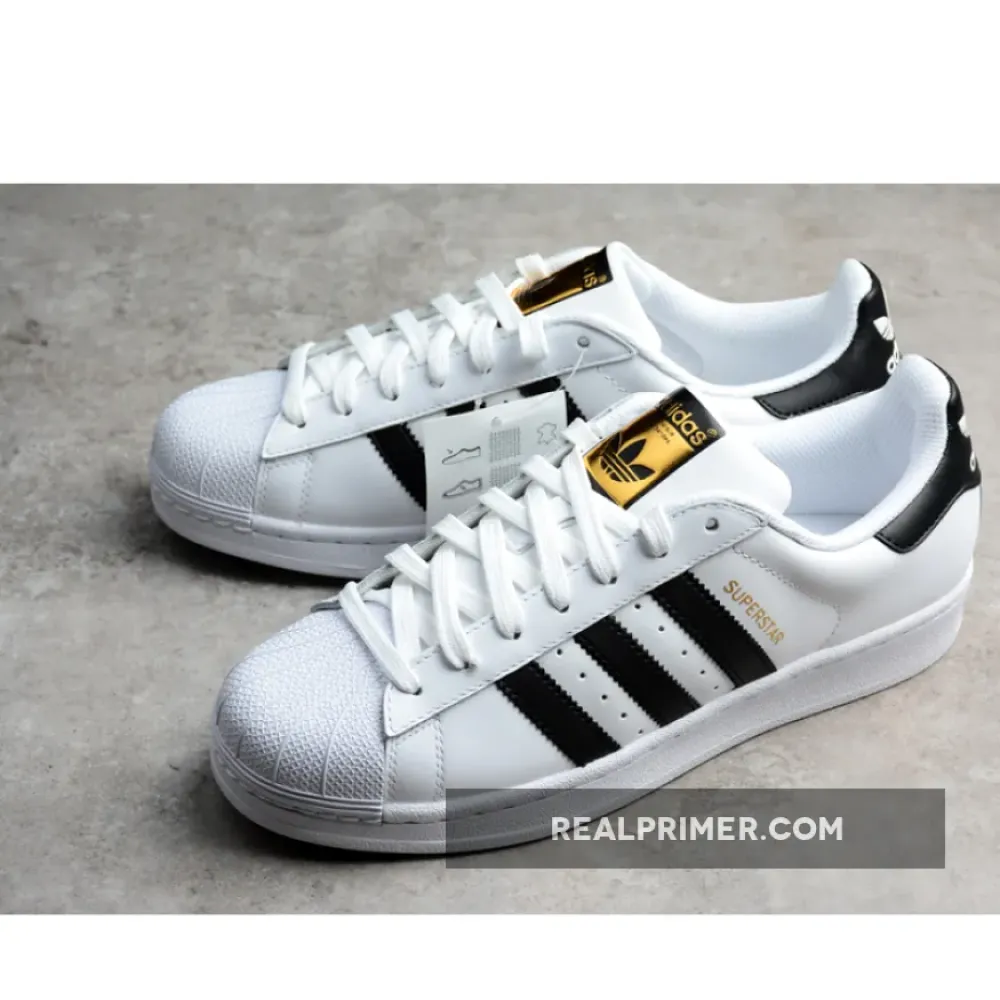 AD SUPERSTAR CLASSIC WHITE/BLACK/WHITE C77124