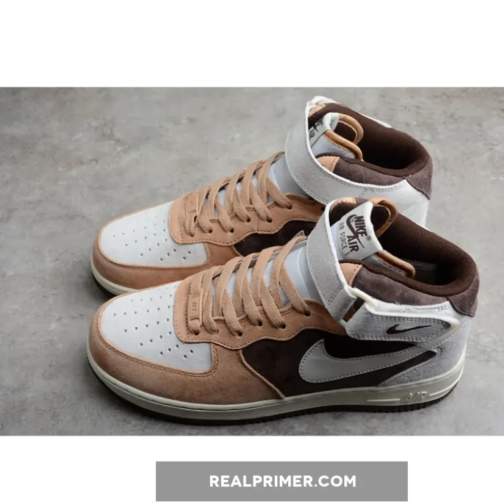 AIR FORCE 1 MID 07 MOCHA COFFEE/WHITE/KHAKI AL6896-556