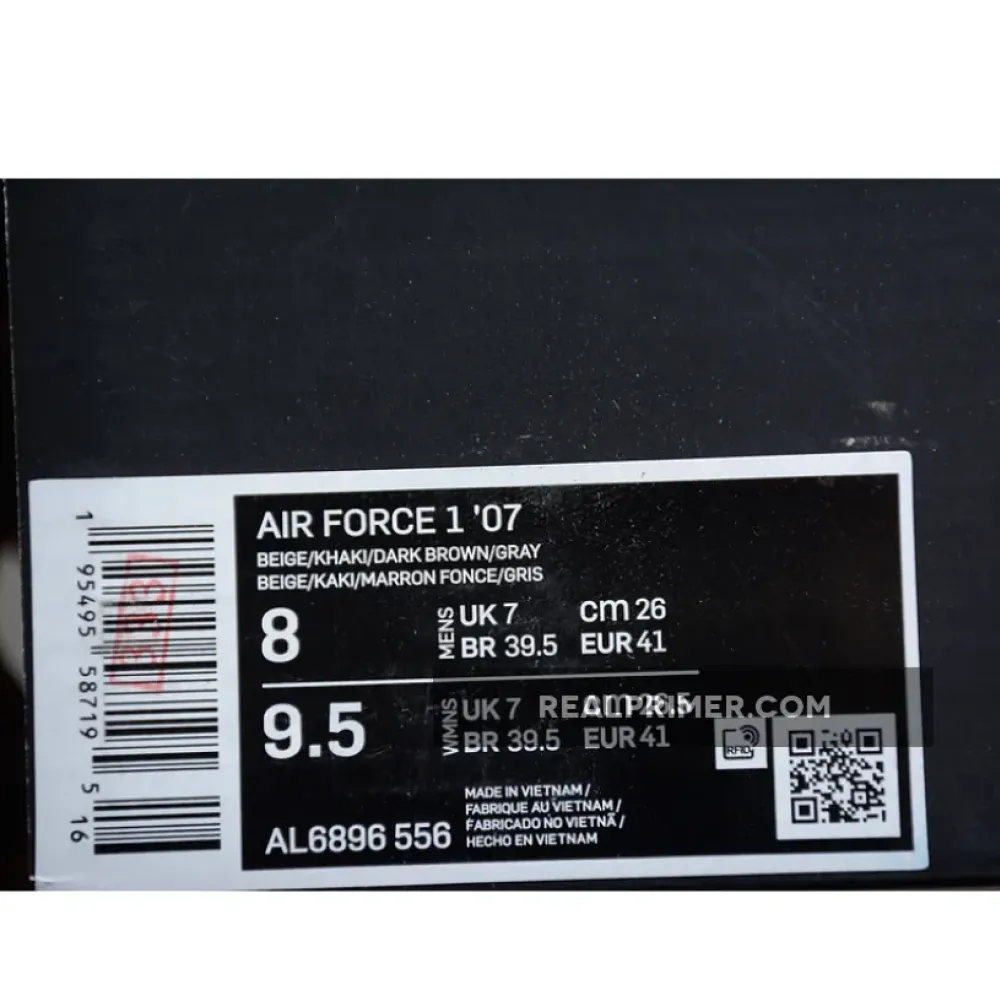 AIR FORCE 1 MID 07 MOCHA COFFEE/WHITE/KHAKI AL6896-556