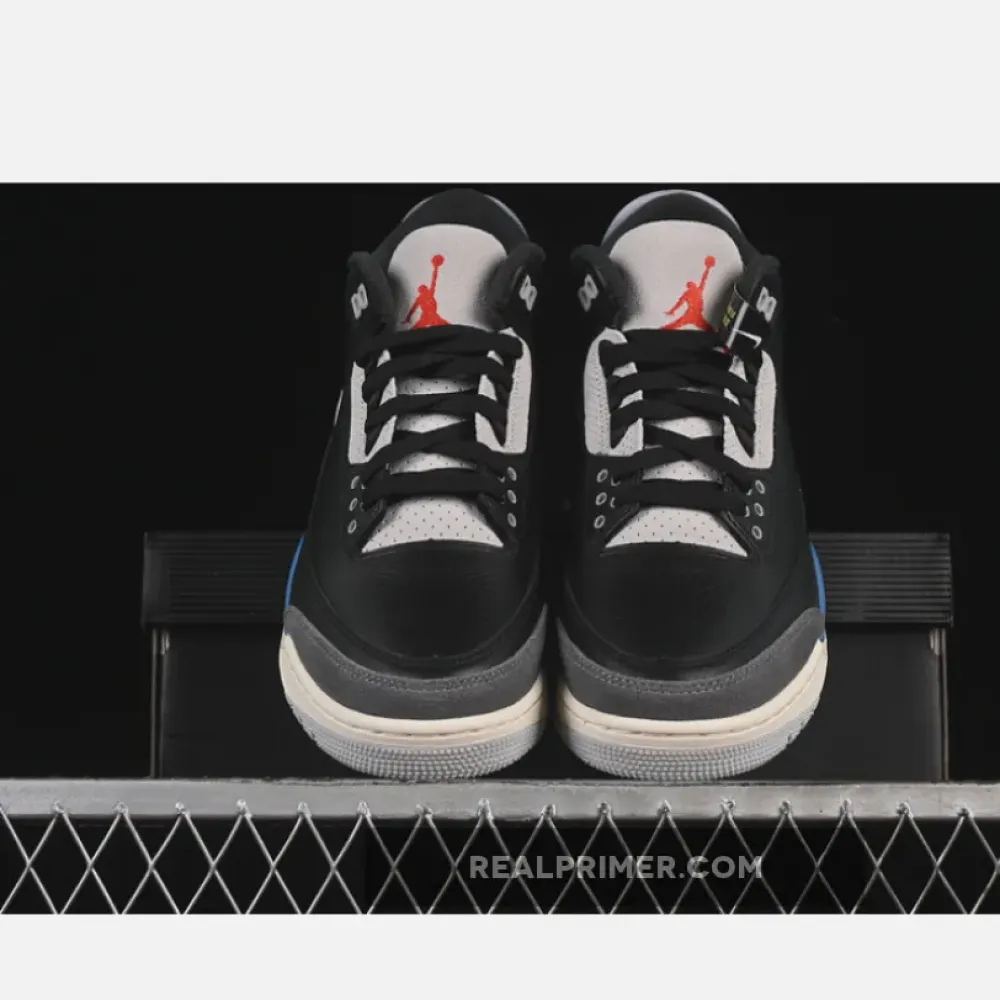 AIR JORDAN 3 OG RARE AIR BLACK/GREY/BLUE IB8967-004