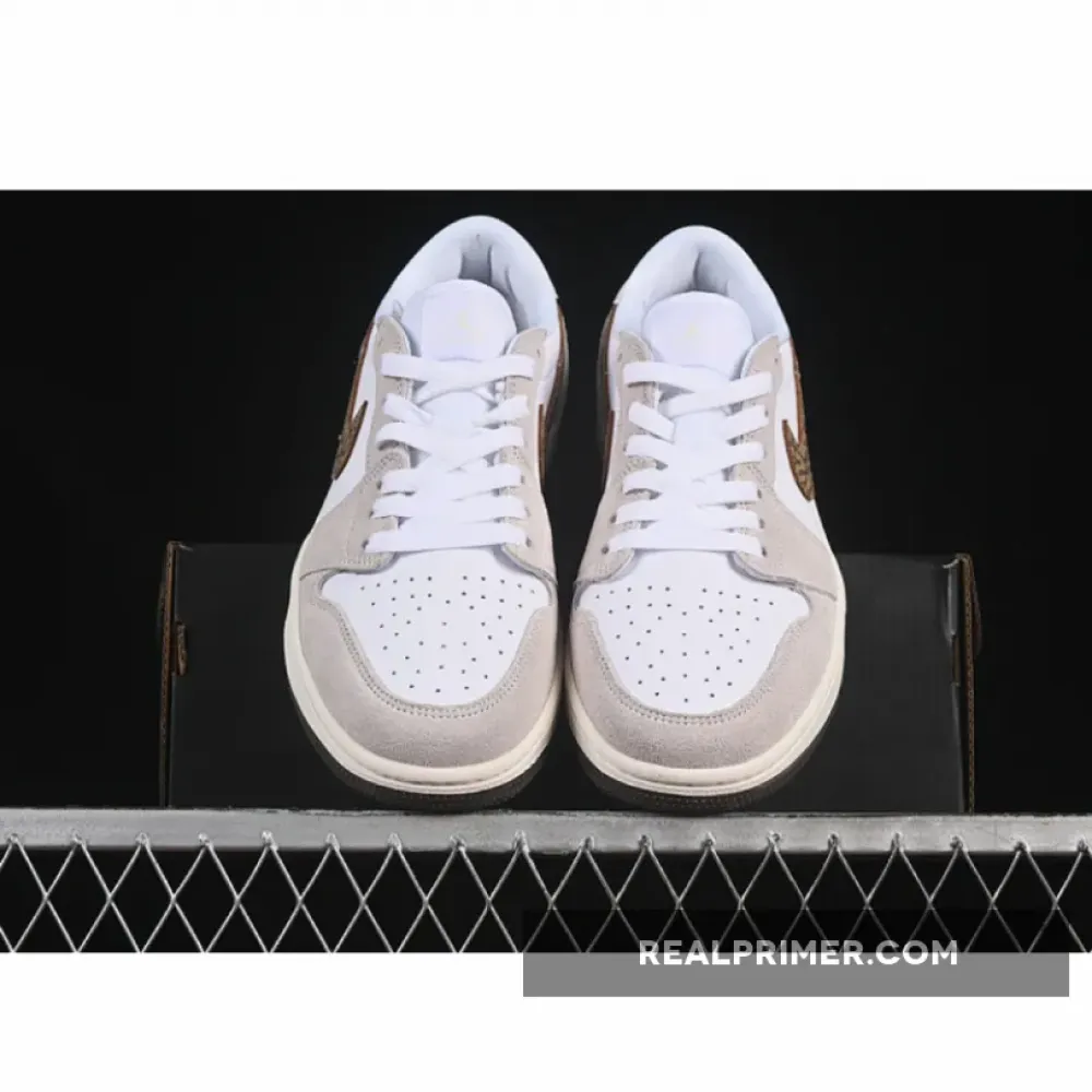 AIR JORDAN 1 LOW GOLF WHITE/GREY/GOLD DD9315-116