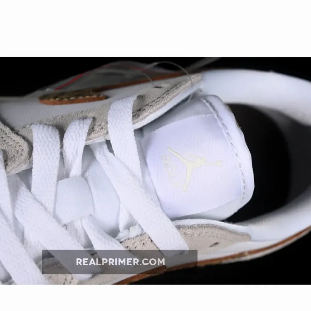 AIR JORDAN 1 LOW GOLF WHITE/GREY/GOLD DD9315-116