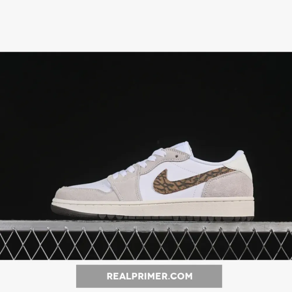 AIR JORDAN 1 LOW GOLF WHITE/GREY/GOLD DD9315-116