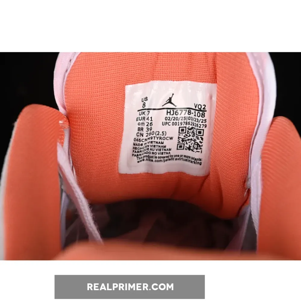 AIR JORDAN CMFT ERA AJ WHITE/GREY/ORANGE HJ6778-108