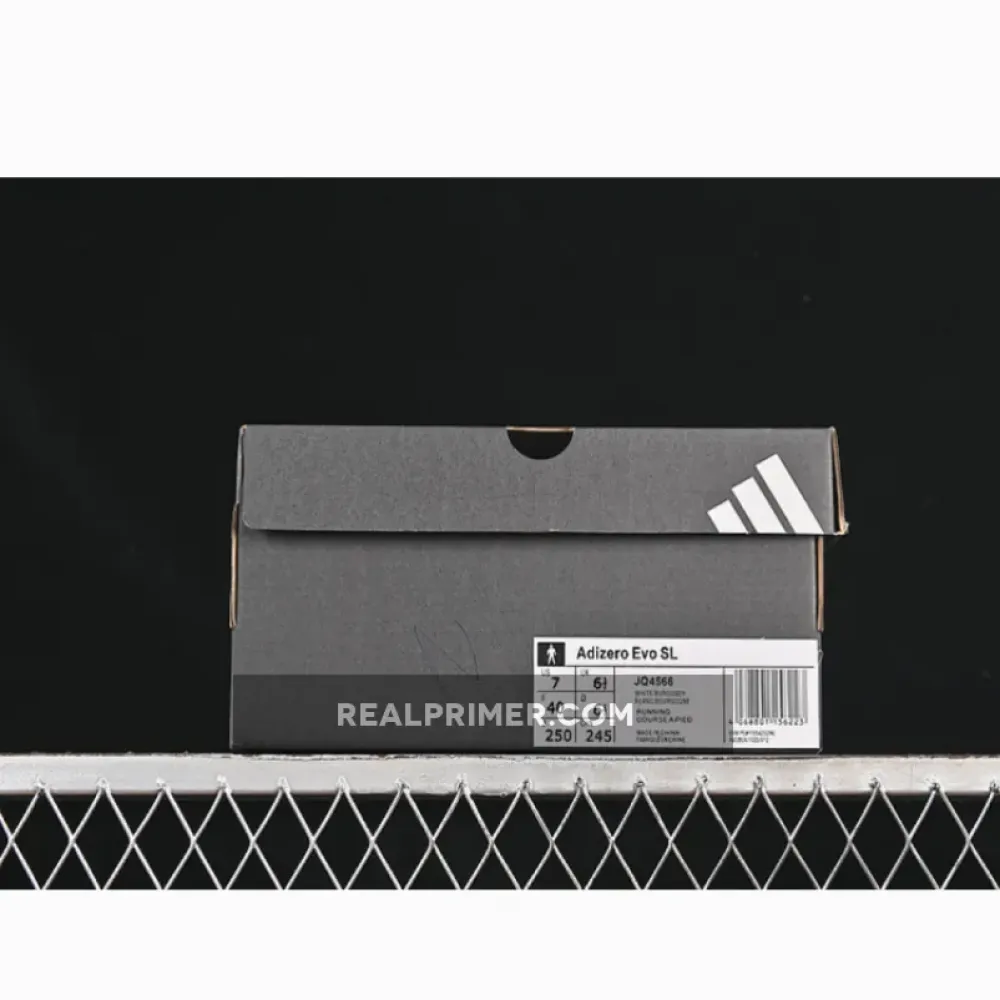 ADIZERO EVO SL WHITE/RED JQ4566