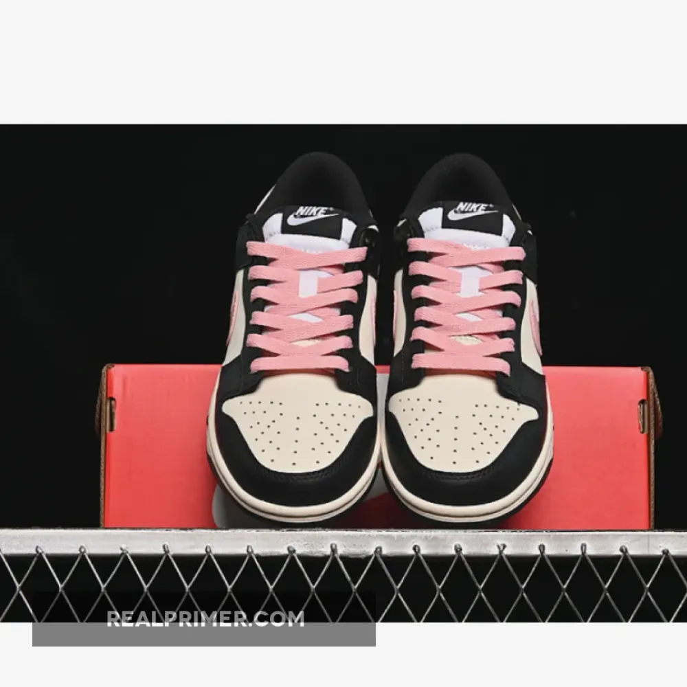 SB DUNK LOW WHITE/PINK/BLACK DD1391-100