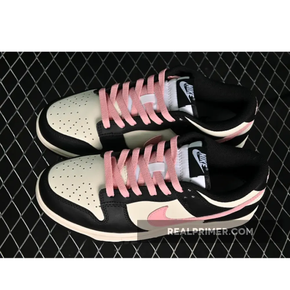 SB DUNK LOW WHITE/PINK/BLACK DD1391-100