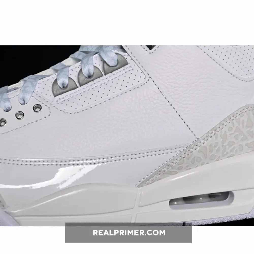 AIR JORDAN 3 RETRO PURE MONEY WHITE/GREY CT8532-111